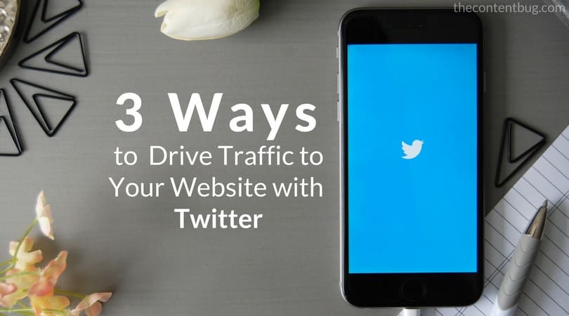 Do you have a Twitter account? Twitter is great to share your website content and generate more traffic to your website. And with this post I'm sharing 3 ways that you can drive traffic to your website with Twitter!