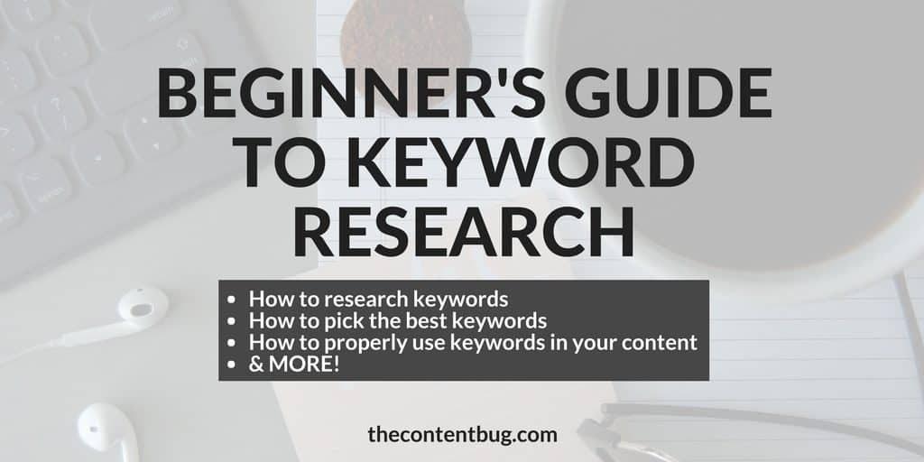 Beginner's Guide to Keyword Research | Keywords are critical to your content's success online! And it is a necessity to create SEO friendly content that Pinterest and search engines will love! With this post, you will learn why keyword research is important, how to research keywords, and how to pick the best keywords for your website. But more importantly, we cover how to properly use keywords in your content! 