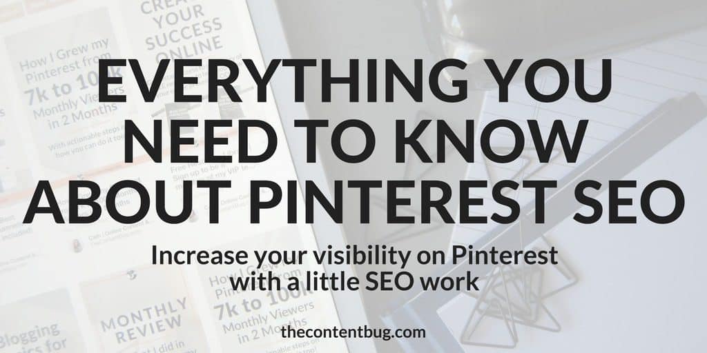 Your guide to Pinterest SEO | By now, you know that Pinterest is a search engine. And it's a tool that many people use to skyrocket their website traffic! So what are you waiting for? Increase your visibility on Pinterest with Pinterest SEO best practices today.