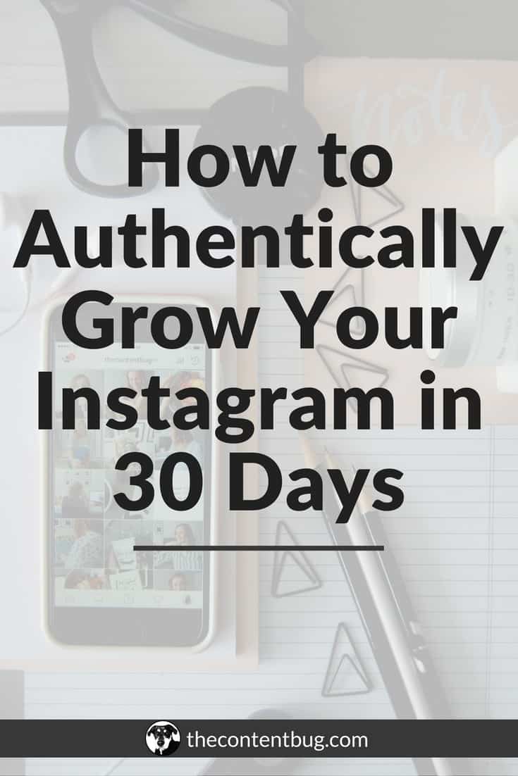 How to Authentically Grow Your Instagram in 30 Days | Do you want to grow your Instagram fast?! It seems like most people want to gain Instagram followers fast but they don't know how to build an authentic following that will actually make a difference. Enter this blog post! In this post, I'm sharing the tips and tricks I used to gain over 1,000 followers in just a month! With actionable steps on how you can grow your Instagram too.