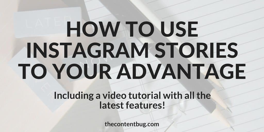 How to Use Instagram Stories To Your Advantage | Not too long ago, I was terrified to talk on Instagram stories! But once I got over my fear and started using all the amazing features, my engagement and reach on Instagram skyrocketed! In this post, you'll learn what are Instagram stories, how to use them, and tricks to help expand your reach and provide real value!