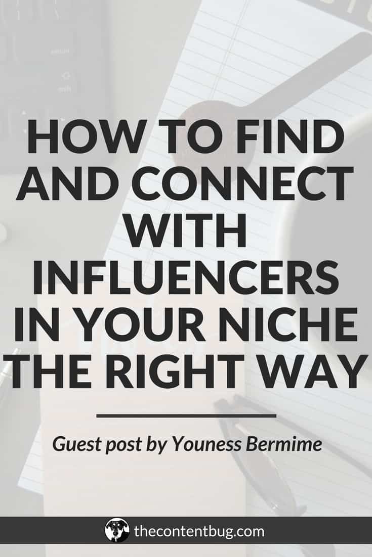 Have you ever wondered how you can find and connect with influencers in your niche? You may not think that this is important at first glance, but after reading this post written by Youness Bermime, you'll quickly change your mind! In this post, you'll learn how to gain more exposure and drive more traffic to your blog by associating your blog with the right people in your niche. #bloggingtips #growyourblog #influencermarketing