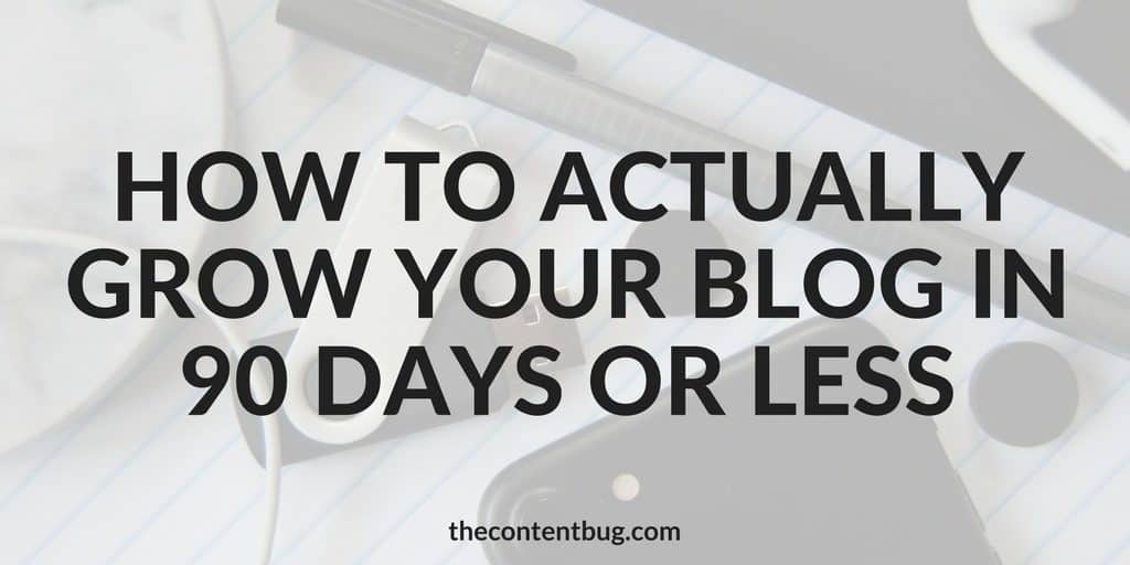 Are you struggling to grow your blog? Have you ever wondered why other bloggers are growing yet you seem to be stuck? In this post, I'm going to address how you can actually grow your blog in 90 days or less! It's time to stop spinning your wheels and skyrocket your blog's growth. Plus save your seat for my free webinar to uncover what's holding you back from blogging success! #growyourblog #bloggingtips #blogstrategy #webinar