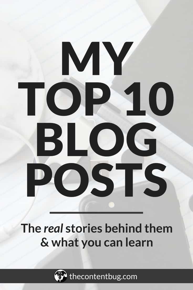 Whether you want to grow your pageviews or gain more Instagram followers, these blog posts have the potential to completely change your life and grow your blog. For my 100th blog post on The Content Bug, I'm sharing a roundup post of the top 10 blog posts on TCB. Plus the real stories behind each post including ones I'm embarrassed about and ones I'm proud of. Find out everything on thecontentbug.com today! #getmorepageviews #growyourblog #blogger