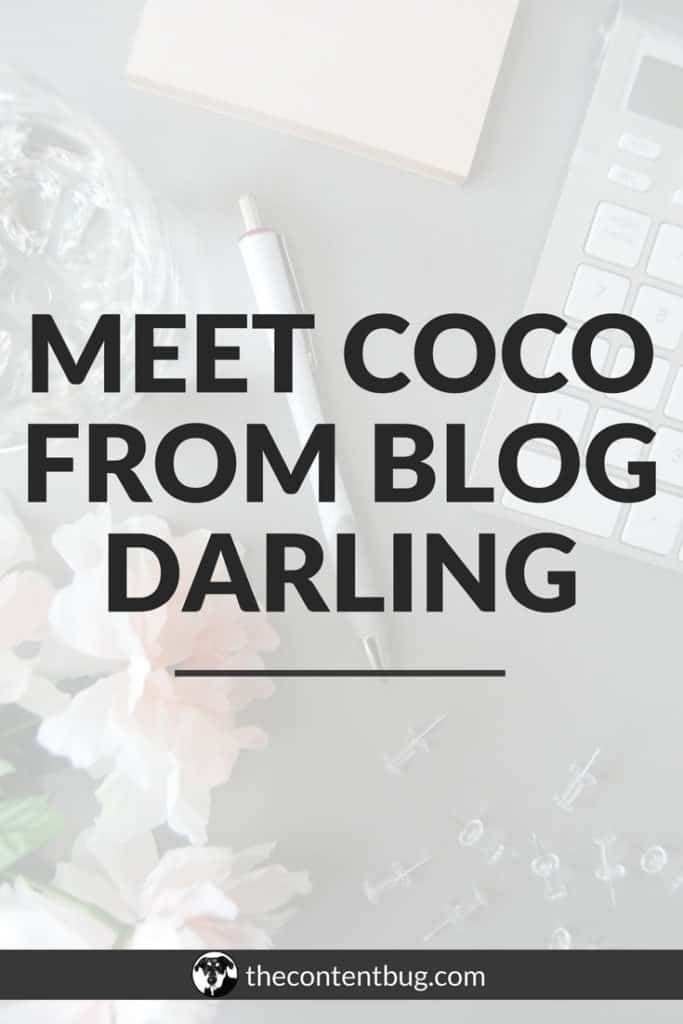 It's time for you to meet Coco from Blog Darling. With only starting her blog 9 months ago, this boss blogger has accomplished the tough tasks of making over $1,000 a month. Learn more about Coco and her website Blog Darling in this interview. #guestblog #interview #blogboss #blogger