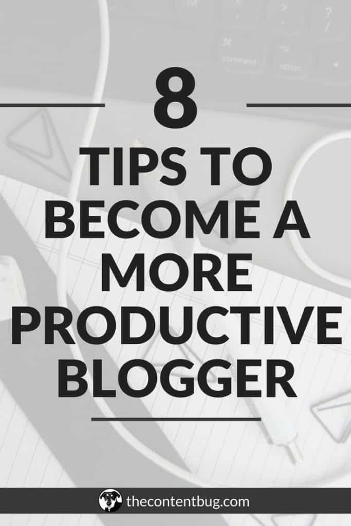 Are you struggling to grow your blog? Well, it might be because you don't have the time to do the things you need to do. Or maybe it's just because you don't know how to properly manage your time! Today, I want to share 8 tips to become a more productive blogger. So if you're looking to improve your productivity and get more done in less time, you'll want to read this blog post. #productivity #productivitytips #growyourblog #bloggertips #blogstrategy #sidehustle