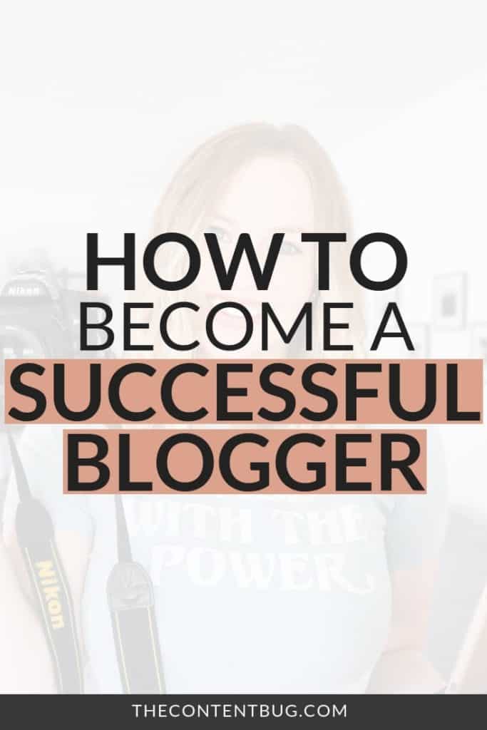 become a successful blogger