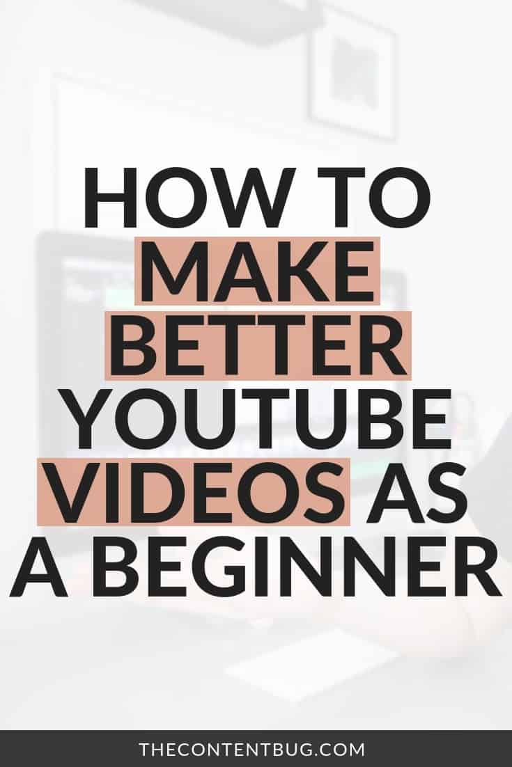 How to make better YouTube videos as a beginner. Want to create better YouTube videos and improve your video making skills? Today I want to share some tips on how you can create even better videos as a YouTuber including how to film YouTube videos by yourself and how to edit videos on iMovie. #youtube #youtubetips
